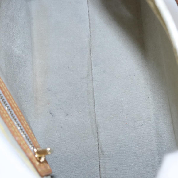 LOUIS VUITTON Monogram Vernis Reade PM Hand Bag Perle M91336 LV Auth BA580