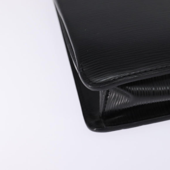 LOUIS VUITTON Epi Laguito Business Bag Noir M54552 LV Auth BA5802