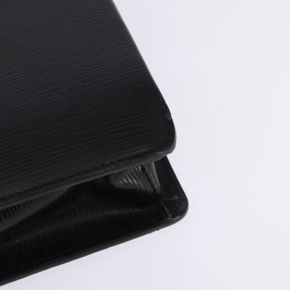 LOUIS VUITTON Epi Laguito Business Bag Noir M54552 LV Auth BA5802