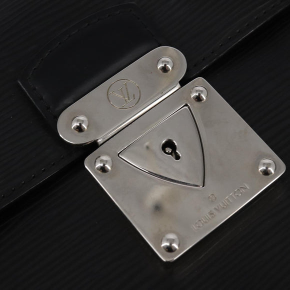 LOUIS VUITTON Epi Laguito Business Bag Noir M54552 LV Auth BA5802