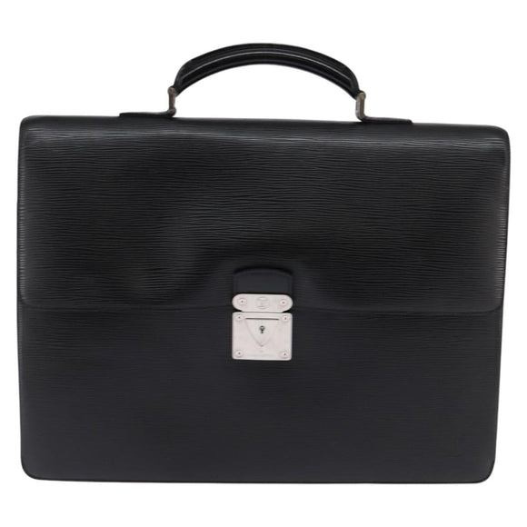 LOUIS VUITTON Epi Laguito Business Bag Noir M54552 LV Auth BA5802