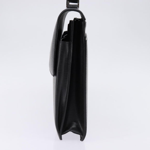 LOUIS VUITTON Epi Laguito Business Bag Noir M54552 LV Auth BA5802