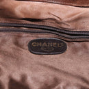 CHANEL Backpack Suede Brown Gold CC Auth BA5805-19