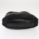 GUCCI Bamboo Hand Bag Nylon 2way Black Silver 001 0166 1577 Auth BA5807-5