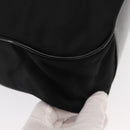 GUCCI Bamboo Hand Bag Nylon 2way Black Silver 001 0166 1577 Auth BA5807-17