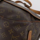 LOUIS VUITTON Monogram Saumur 35 Umhängetasche M42254 LV Auth BA5810-17