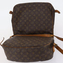 LOUIS VUITTON Monogram Saumur 35 Shoulder Bag M42254 LV Auth BA5810-20