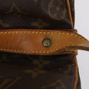 LOUIS VUITTON Monogram Saumur 35 Umhängetasche M42254 LV Auth BA5810-21