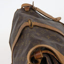 LOUIS VUITTON Monogram Saumur 35 Shoulder Bag M42254 LV Auth BA5810-14