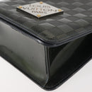 LOUIS VUITTON Damier Vernis Club Bag Green Petrol Blue M92128 LV Auth BA5815-16