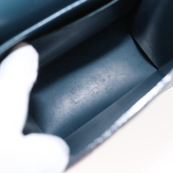 LOUIS VUITTON Damier Vernis Club Bag Green Petrol Blue M92128 LV Auth BA5815