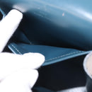 LOUIS VUITTON Damier Vernis Club Bag Green Petrol Blue M92128 LV Auth BA5815-25