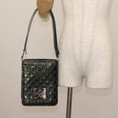 LOUIS VUITTON Damier Vernis Club Bag Green Petrol Blue M92128 LV Auth BA5815-28