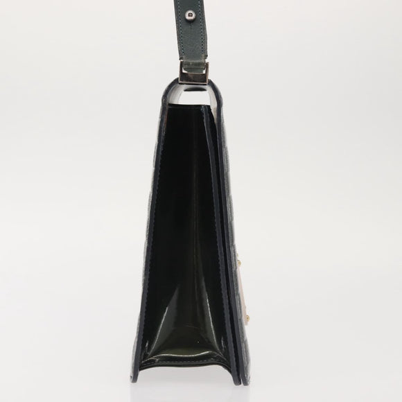 LOUIS VUITTON Damier Vernis Club Bag Green Petrol Blue M92128 LV Auth BA5815