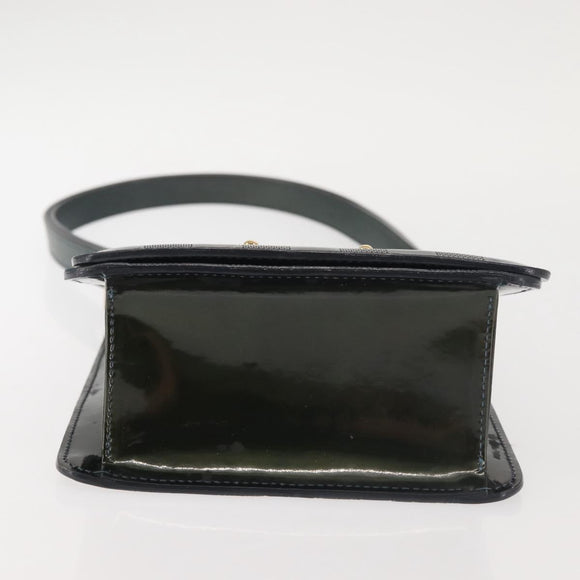 LOUIS VUITTON Damier Vernis Club Bag Green Petrol Blue M92128 LV Auth BA5815