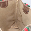 GUCCI GG Supreme Web Sherry Line Tote Bag PVC Beige 39 02 003 Auth BA5817-18