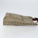 GUCCI GG Supreme Web Sherry Line Tote Bag PVC Beige 39 02 003 Auth BA5817-4