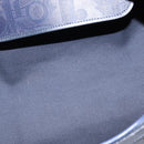 Christian Dior Trotter Canvas Boston Bag Navy Gold Auth BA5821-10