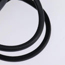 Christian Dior Trotter Canvas Boston Bag Navy Gold Auth BA5821-7