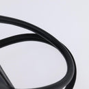 Christian Dior Trotter Canvas Boston Bag Navy Gold Auth BA5821-8