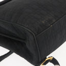 Christian Dior Canage Backpack Nylon Black Gold Auth BA5824-12