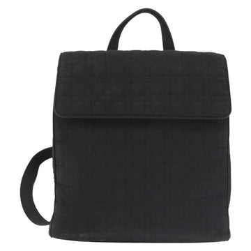 Christian Dior Canage Backpack Nylon Black Gold Auth BA5824 - 0