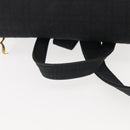 Christian Dior Canage Backpack Nylon Black Gold Auth BA5824-7