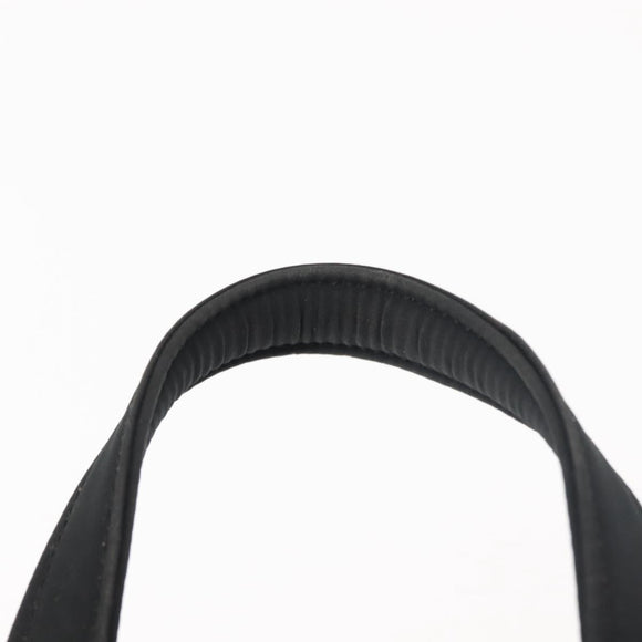 Christian Dior Canage Backpack Nylon Black Gold Auth BA5824