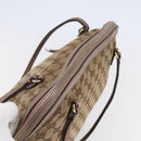 GUCCI GG Canvas Shoulder Bag Beige Gold 323673 Auth BA5827-6