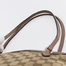 GUCCI GG Canvas Shoulder Bag Beige Gold 323673 Auth BA5827-8