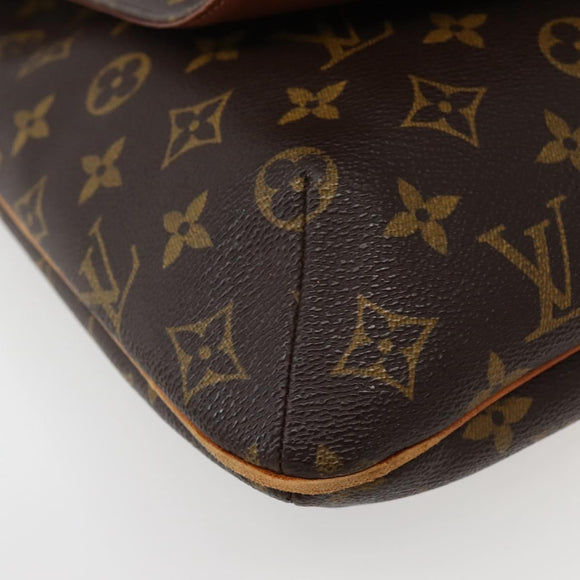 LOUIS VUITTON Monogram Musette Shoulder Bag M51256 LV Auth BA5831