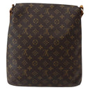 LOUIS VUITTON Monogram Musette Shoulder Bag M51256 LV Auth BA5831-2