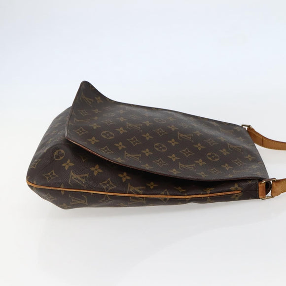 LOUIS VUITTON Monogram Musette Shoulder Bag M51256 LV Auth BA5831