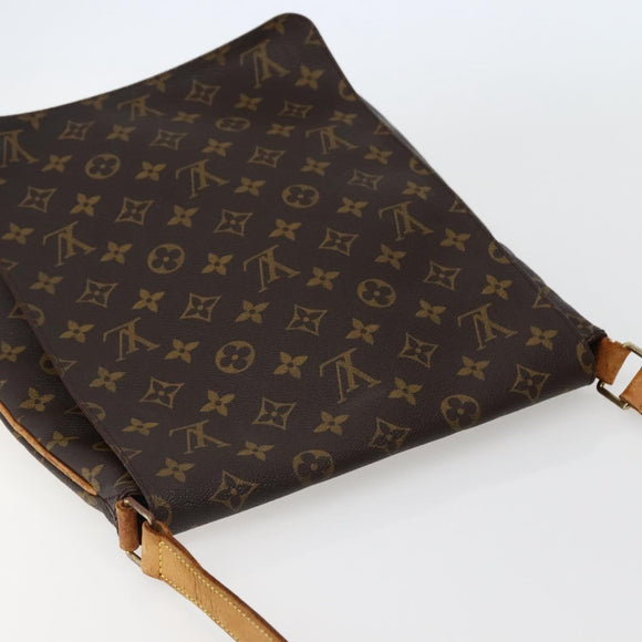LOUIS VUITTON Monogram Musette Shoulder Bag M51256 LV Auth BA5831