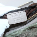 Salvatore Ferragamo Vala Hand Bag Leather Beige Gold Auth BA5832-20