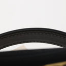 Gianni Versace Vanity Cosmetic Pouch PVC Leather Yellow Gold Auth BA5833-8