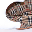 Burberrys Shoulder Bag Leather Brown Gold Auth BA5835-18