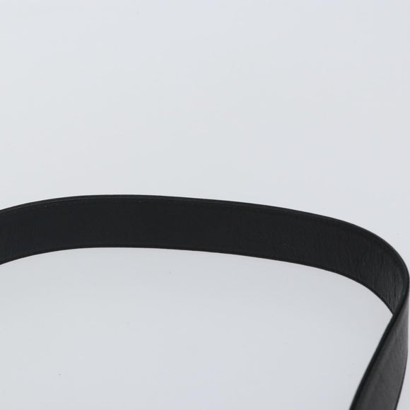 GUCCI Bamboo Hand Bag Leather 2way Black Gold 001 1638 Auth BA5841