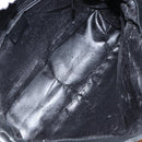 GUCCI Bamboo Hand Bag Leather 2way Black Gold 001 1638 Auth BA5842-10