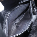 GUCCI Bamboo Hand Bag Leather 2way Black Gold 001 1638 Auth BA5842-11