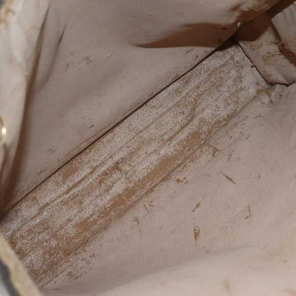 LOUIS VUITTON Monogram Sac Plat Hand Bag M51140 LV Auth BA5844