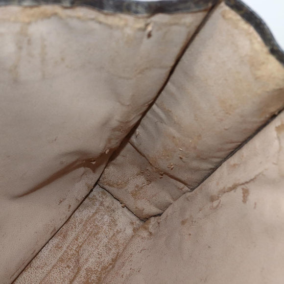 LOUIS VUITTON Monogram Sac Plat Hand Bag M51140 LV Auth BA5844