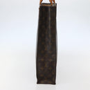 LOUIS VUITTON Monogram Sac Plat Hand Bag M51140 LV Auth BA5844-4