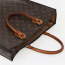 LOUIS VUITTON Monogram Sac Plat Hand Bag M51140 LV Auth BA5844-6
