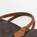 LOUIS VUITTON Monogram Sac Plat Hand Bag M51140 LV Auth BA5844-8