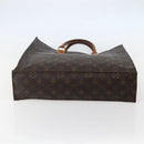 LOUIS VUITTON Monogram Sac Plat Hand Bag M51140 LV Auth BA5844-5