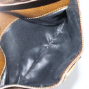 Salvatore Ferragamo Vala Shoulder Bag Embossed Leather Brown Gold Auth BA5847-20