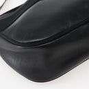 Salvatore Ferragamo Vala Shoulder Bag Leather Black Gold Auth BA5848-11