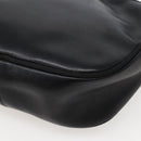 Salvatore Ferragamo Vala Shoulder Bag Leather Black Gold Auth BA5848-12