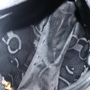 Salvatore Ferragamo Vala Shoulder Bag Leather Black Gold Auth BA5848-17